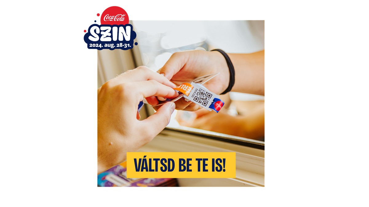 COCA-COLA SZIN FESZTIVÁL ELŐZETES KARSZALAG BEVÁLTÁS AZ IH RENDEZVÉNYKÖZPONTBAN!